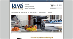 Desktop Screenshot of lava-vacuum-packing.com